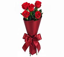 Букет 5 Красных роз Эдлесс Лав в Мглине
