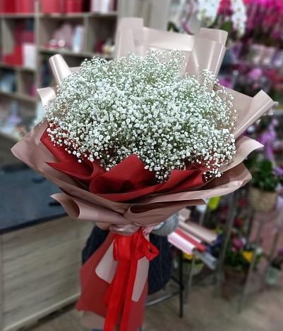 Букет цветов из: Гипсофила в Мглине