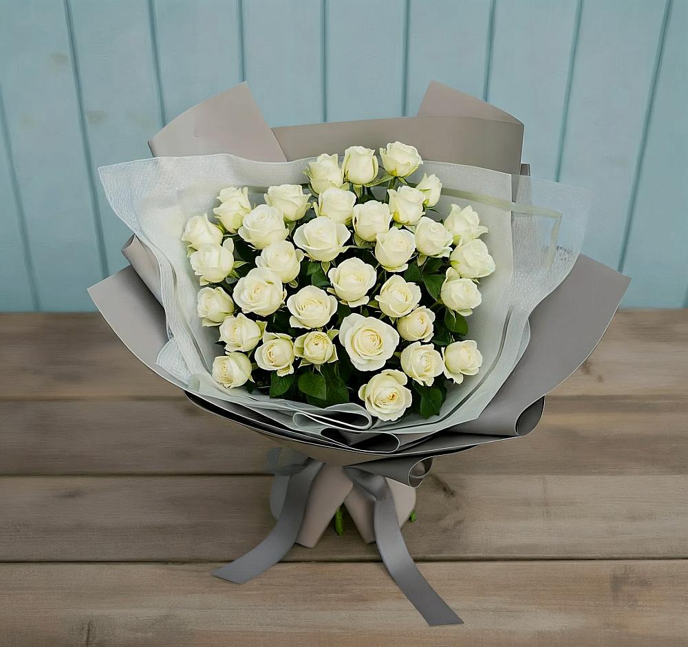 Букет Белоснежная нежность в Мглине