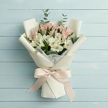 Букет цветов из:  Альстромерии в Мглине