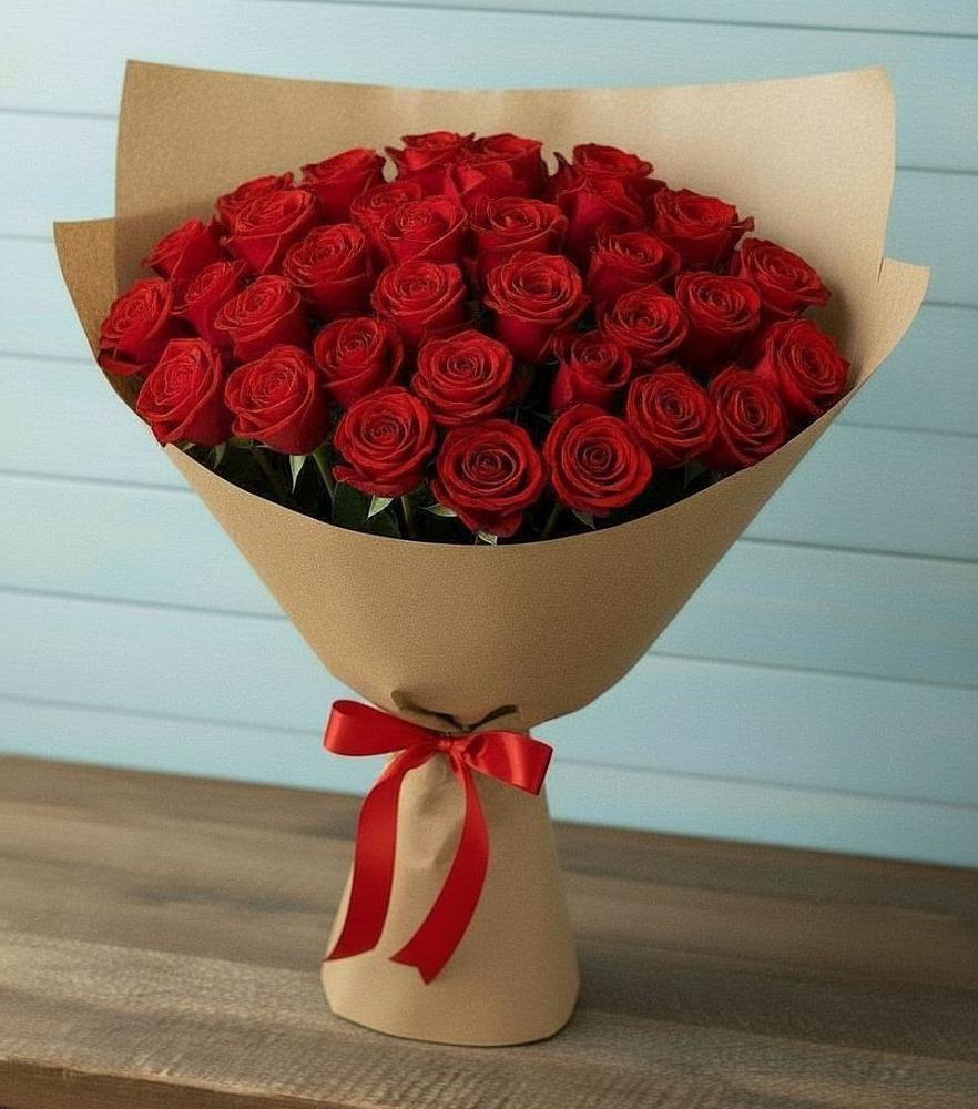 Букет Красные розы Милано в Мглине
