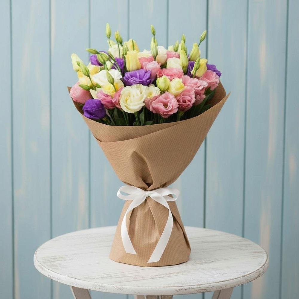 Букет цветов из: Лизиантусы в Мглине