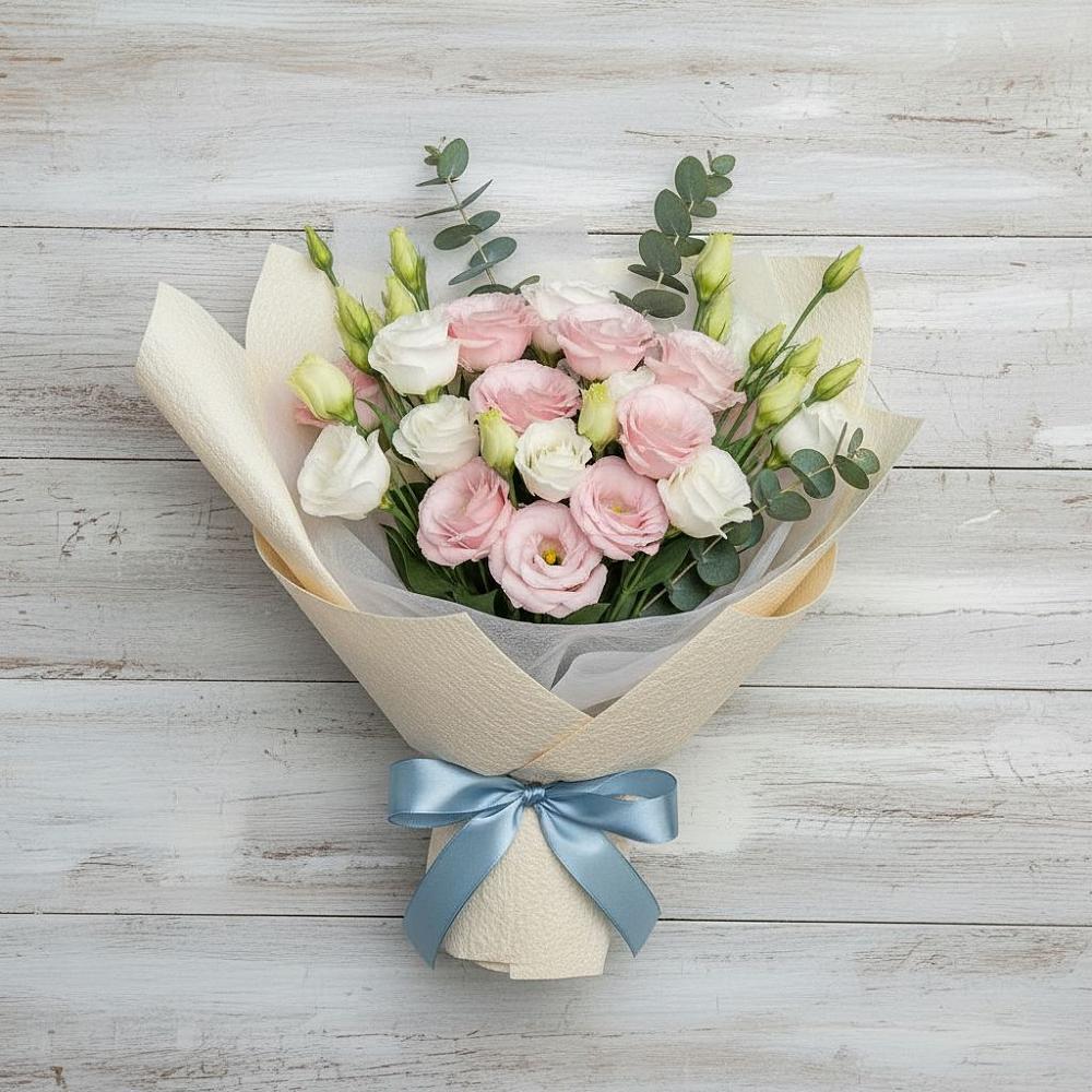 Букет цветов из: Лизиантусы в Мглине